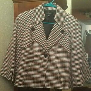 Nine West Houndstooth jacket